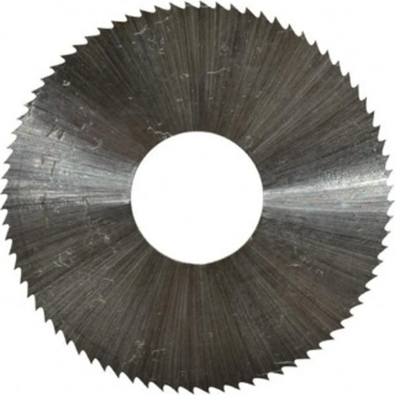 Controx-Neuhauser 1-1/2 x 0.0313, 1/2 Arbor, 80-Tooth High Speed Steel Slitting & Slotting Saw Uncoated, RH Cut, Stra...